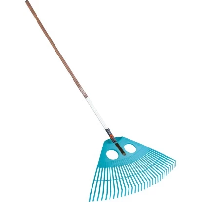 Gardena Fächerbesen Combisystem Inkl. Holzstiel 1 Gardena Fächerbesen Combisystem Inkl. Holzstiel