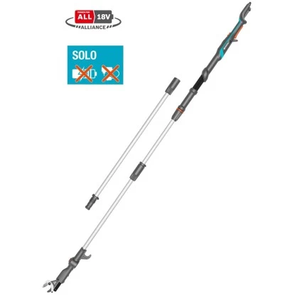 Gardena Akku-Teleskop-Baumschere HighCut 360/18V P4A Solo Ohne Ladegerät/Akku 1 Gardena Akku-Teleskop-Baumschere HighCut 360/18V P4A Solo Ohne Ladegerät/Akku