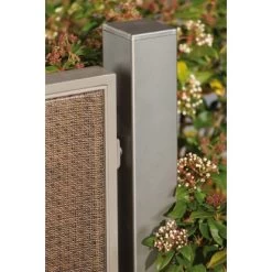 Zaun Zubehör Pfosten Weave Lüx Bronze 150 Cm -GartenOase Wohnaccessoires 682023 picture 3