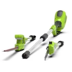 Greenworks Akku-Heckenschere Und Hochentaster G40PSH 40 V Solo