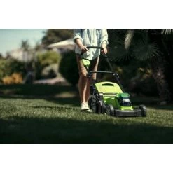 Greenworks Akku-Rasenmäher G40LM41 40 V Solo -GartenOase Wohnaccessoires 6952909015668 2705 AB 01