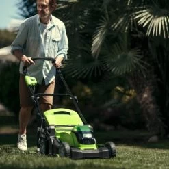 Greenworks Akku-Rasenmäher G40LM41K4 KIT 40V -GartenOase Wohnaccessoires 6952909025865 2705 A 08