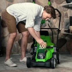 Greenworks Akku-Rasenmäher G40LM41K4 KIT 40V -GartenOase Wohnaccessoires 6952909025865 2705 A 11