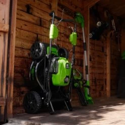 Greenworks Akku-Rasenmäher GD40LM46SP 40 V Solo 12 Greenworks Akku-Rasenmäher GD40LM46SP 40 V Solo -GartenOase Wohnaccessoires 6952909031385 2508 A 02