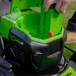 Greenworks Akku-Rasenmäher GD40LM46SP 40 V Solo 10 Greenworks Akku-Rasenmäher GD40LM46SP 40 V Solo -GartenOase Wohnaccessoires 6952909031385 2508 A 6