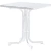 Sieger Boulevard-Klapptisch 70 Cm X 70 Cm Weiß