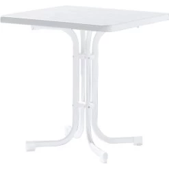 Sieger Boulevard-Klapptisch 70 Cm X 70 Cm Weiß