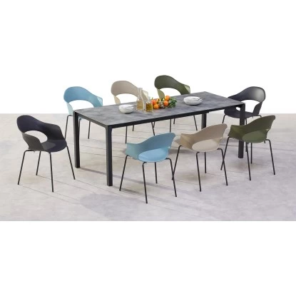 Best Stapelsessel Luna 56 Cm X 58 Cm 78 Cm Anthrazit/Natur 2 Best Stapelsessel Luna 56 Cm X 58 Cm 78 Cm Anthrazit/Natur – Bild 2