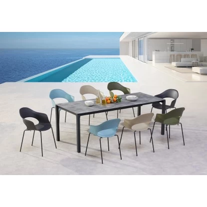 Best Stapelsessel Luna 56 Cm X 58 Cm 78 Cm Anthrazit/Natur 3 Best Stapelsessel Luna 56 Cm X 58 Cm 78 Cm Anthrazit/Natur – Bild 3