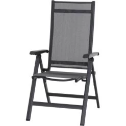 Siena Garden Klappsessel Tesoro Alu 68 Cm X 60 Cm X 110 Cm Anthrazit Matt