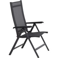 Siena Garden Klappsessel Tesoro Alu 68 Cm X 60 Cm X 110 Cm Anthrazit Matt -GartenOase Wohnaccessoires 720513 1346 06