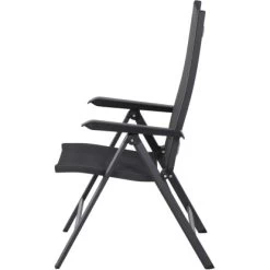 Siena Garden Klappsessel Tesoro Alu 68 Cm X 60 Cm X 110 Cm Anthrazit Matt -GartenOase Wohnaccessoires 720513 1346 08