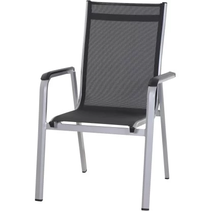 Siena Garden Stapelsessel Tesoro Alu 68 Cm X 62,5 Cm X 98 Cm Silber 1 Siena Garden Stapelsessel Tesoro Alu 68 Cm X 62,5 Cm X 98 Cm Silber