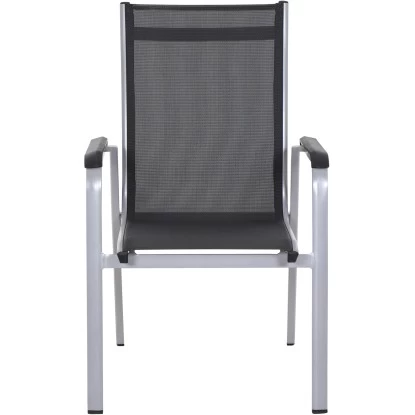 Siena Garden Stapelsessel Tesoro Alu 68 Cm X 62,5 Cm X 98 Cm Silber 2 Siena Garden Stapelsessel Tesoro Alu 68 Cm X 62,5 Cm X 98 Cm Silber – Bild 2