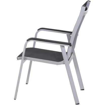 Siena Garden Stapelsessel Tesoro Alu 68 Cm X 62,5 Cm X 98 Cm Silber 7 Siena Garden Stapelsessel Tesoro Alu 68 Cm X 62,5 Cm X 98 Cm Silber – Bild 7