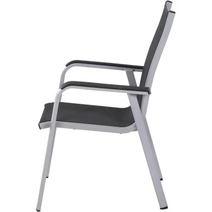 Siena Garden Stapelsessel Tesoro Alu 68 Cm X 62,5 Cm X 98 Cm Silber 8 Siena Garden Stapelsessel Tesoro Alu 68 Cm X 62,5 Cm X 98 Cm Silber – Bild 8