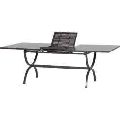 MBM Ausziehtisch Romeo Schmiedeeisen 165/215 Cm X 100 Cm Marone 13 MBM Ausziehtisch Romeo Schmiedeeisen 165/215 Cm X 100 Cm Marone -GartenOase Wohnaccessoires 720746 1346 02