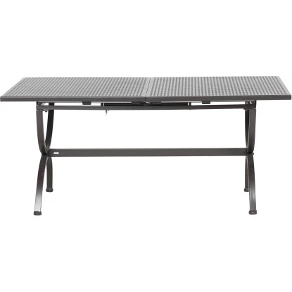 MBM Ausziehtisch Romeo Schmiedeeisen 165/215 Cm X 100 Cm Marone 3 MBM Ausziehtisch Romeo Schmiedeeisen 165/215 Cm X 100 Cm Marone – Bild 3