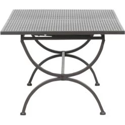 MBM Ausziehtisch Romeo Schmiedeeisen 165/215 Cm X 100 Cm Marone 15 MBM Ausziehtisch Romeo Schmiedeeisen 165/215 Cm X 100 Cm Marone -GartenOase Wohnaccessoires 720746 1346 04