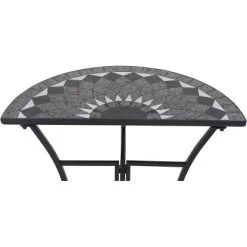 Siena Garden Tisch Como Stahl 35,5 Cm X 70 Cm X 71 Cm Grau Mosaik 12 Siena Garden Tisch Como Stahl 35,5 Cm X 70 Cm X 71 Cm Grau Mosaik -GartenOase Wohnaccessoires 720884 1346 06