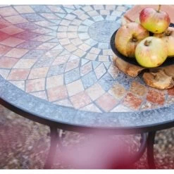 Siena Garden Bistrotisch Prato Eisen Ø 60 Cm X 71 Cm Schwarz Mosaik -GartenOase Wohnaccessoires 720895 1346 13