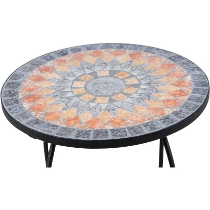 Siena Garden Blumenständer Prato Eisen 41 Cm X 41 Cm X 59 Cm Schwarz Mosaik 8 Siena Garden Blumenständer Prato Eisen 41 Cm X 41 Cm X 59 Cm Schwarz Mosaik – Bild 8