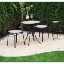 Siena Garden Blumenständer Prato Eisen 41 Cm X 41 Cm X 59 Cm Schwarz Mosaik 21 Siena Garden Blumenständer Prato Eisen 41 Cm X 41 Cm X 59 Cm Schwarz Mosaik -GartenOase Wohnaccessoires 720914 1346 11