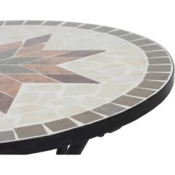 Siena Garden Bistrotisch Stella Eisen Ø 60 Cm X 71 Cm Grau Mosaik 10 Siena Garden Bistrotisch Stella Eisen Ø 60 Cm X 71 Cm Grau Mosaik -GartenOase Wohnaccessoires 720948 1346 04