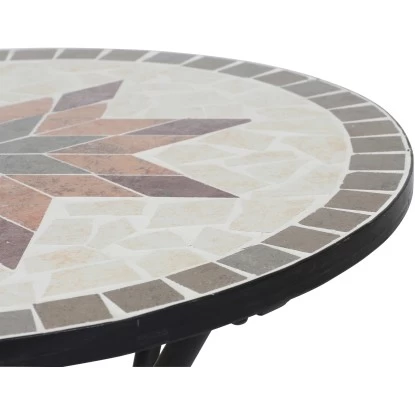 Siena Garden Bistrotisch Stella Eisen Ø 60 Cm X 71 Cm Grau Mosaik 4 Siena Garden Bistrotisch Stella Eisen Ø 60 Cm X 71 Cm Grau Mosaik – Bild 4