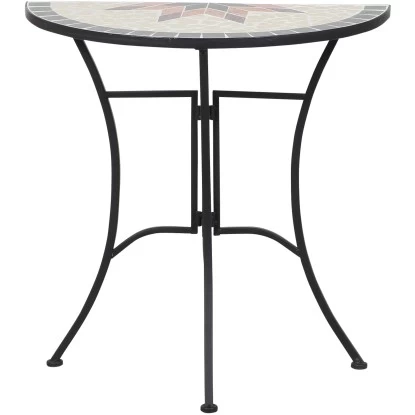 Siena Garden Tisch Stella Eisen 35,5 Cm X 70 Cm X 71 Cm Grau Mosaik 2 Siena Garden Tisch Stella Eisen 35,5 Cm X 70 Cm X 71 Cm Grau Mosaik – Bild 2