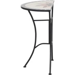 Siena Garden Tisch Stella Eisen 35,5 Cm X 70 Cm X 71 Cm Grau Mosaik 11 Siena Garden Tisch Stella Eisen 35,5 Cm X 70 Cm X 71 Cm Grau Mosaik -GartenOase Wohnaccessoires 720954 1346 03