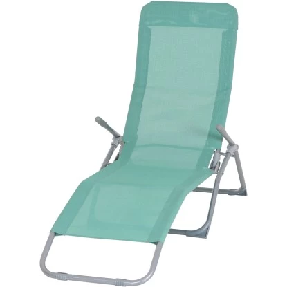 Gardamo Bäderliege 140 Cm X 61 Cm X 96 Cm Silber-Mint 1 Gardamo Bäderliege 140 Cm X 61 Cm X 96 Cm Silber-Mint
