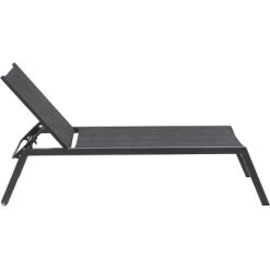 Siena Garden Rollliege Mirena 210 Cm X 65 Cm X 42,5 Cm Silber-Schwarz -GartenOase Wohnaccessoires 721018 1346 10