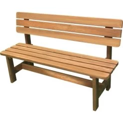 Promadino Holz-Bank Summer Honigbraun