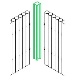 Elephant Eckpfosten Rechts Bambooline 200 Cm X 7,5 Cm X 7,5 Cm 5 Elephant Eckpfosten Rechts Bambooline 200 Cm X 7,5 Cm X 7,5 Cm -GartenOase Wohnaccessoires 836458 2608 3