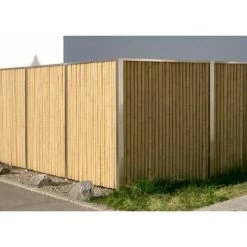 Elephant Eckpfosten Links Bambooline 200 Cm X 7,5 Cm X 7,5 Cm