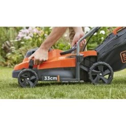Black & Decker Black+Decker Akku-Rasenmäher 36 V/2x 2,5 Ah 38 Cm BCMW3336L2 -GartenOase Wohnaccessoires 838013 2012 838013 F389