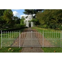 Floraworld Zierzaun-Element 96 Cm X 74,5 Cm Verzinkt -GartenOase Wohnaccessoires 844358 4514 2