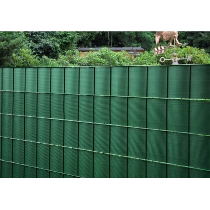 Floraworld PVC-Sichtschutzstreifen 5 Streifen 19 Cm X 251,5 Cm X 0,15 Cm Grün 2 Floraworld PVC-Sichtschutzstreifen 5 Streifen 19 Cm X 251,5 Cm X 0,15 Cm Grün – Bild 2