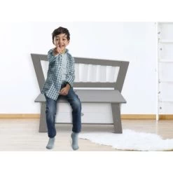 Axi Aufbewahrungsbank Corky Grau Weiß 13 Axi Aufbewahrungsbank Corky Grau Weiß -GartenOase Wohnaccessoires 8717973935988 1737 IA 02