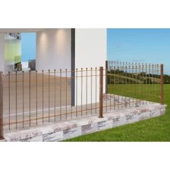 Eleo Gartenzaun Como 96 Cm X 90 Cm Unbeschichtet 3 Eleo Gartenzaun Como 96 Cm X 90 Cm Unbeschichtet -GartenOase Wohnaccessoires 943552 4915 2