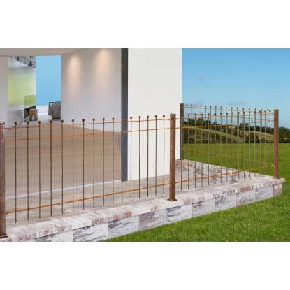 Eleo Gartenzaun Como 96 Cm X 90 Cm Unbeschichtet 2 Eleo Gartenzaun Como 96 Cm X 90 Cm Unbeschichtet – Bild 2