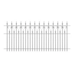 Eleo Zaun Lugano Feuerverzinkt 96 Cm