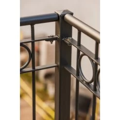 Eleo Eckpfosten Geländer Pulverbeschichtet DB703 5 Eleo Eckpfosten Geländer Pulverbeschichtet DB703 -GartenOase Wohnaccessoires 944731 4915 3