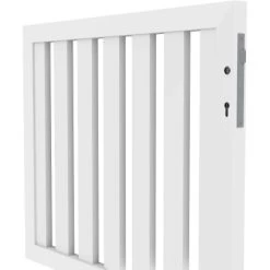 Gartenzaun-Tor Longlife Cara XL Tor Gerade Weiß DIN XLI 90 Cm X 106 Cm