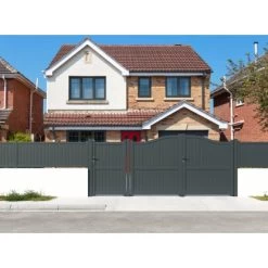 Soncost Hoftor Adaufe Doppelflügeltor Anthrazit 306 Cm X 183 Cm 6 Soncost Hoftor Adaufe Doppelflügeltor Anthrazit 306 Cm X 183 Cm -GartenOase Wohnaccessoires AMB ADAUFE PB P C ComPoste 1