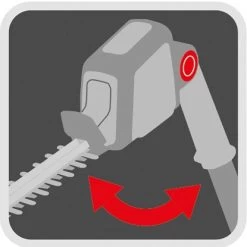 Wolf-Garten Wolf Garten Akku-Heckenschere Aufsatz HT 40 EM E-multi-star® -GartenOase Wohnaccessoires T40eM HeckenschereWinkel 7