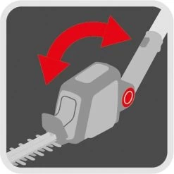 Wolf-Garten Wolf Garten Akku-Heckenschere Aufsatz HT 40 EM E-multi-star® -GartenOase Wohnaccessoires T40eM HeckenschereWinkel 8