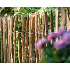 Staketen-Gartenzaun Haselnuss 5 M X 0,9 M -GartenOase Wohnaccessoires obi 174