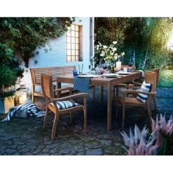Stapelstuhl Chelsea Aus Holz FSC® -GartenOase Wohnaccessoires obi 224